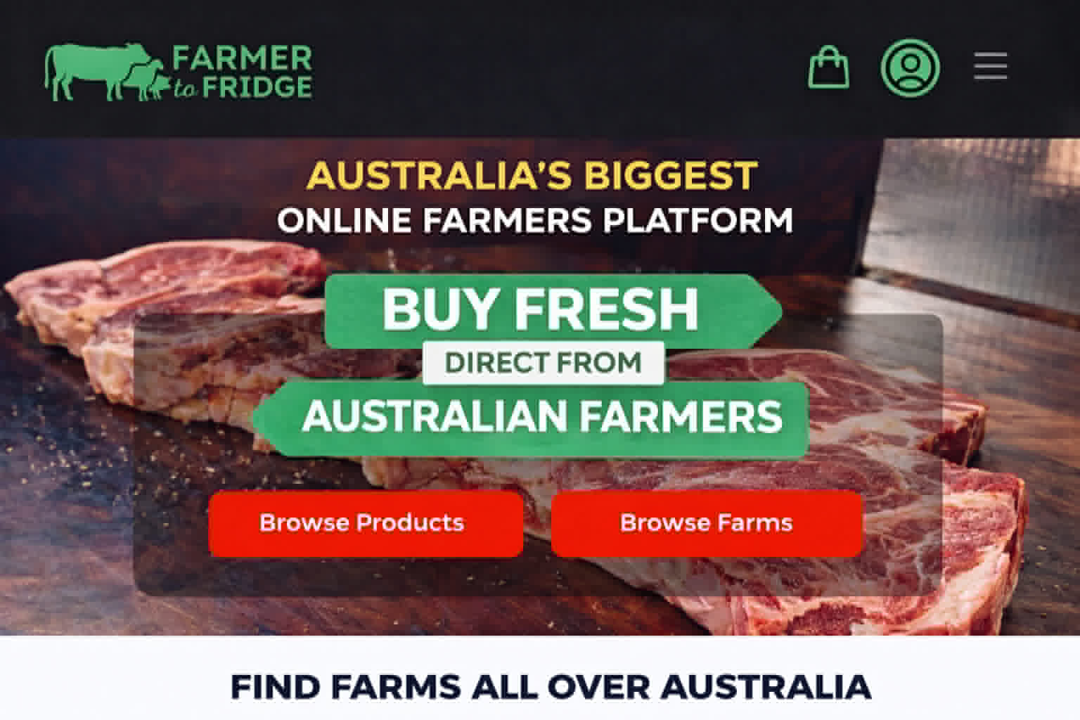 Farmer to Fridge Ad